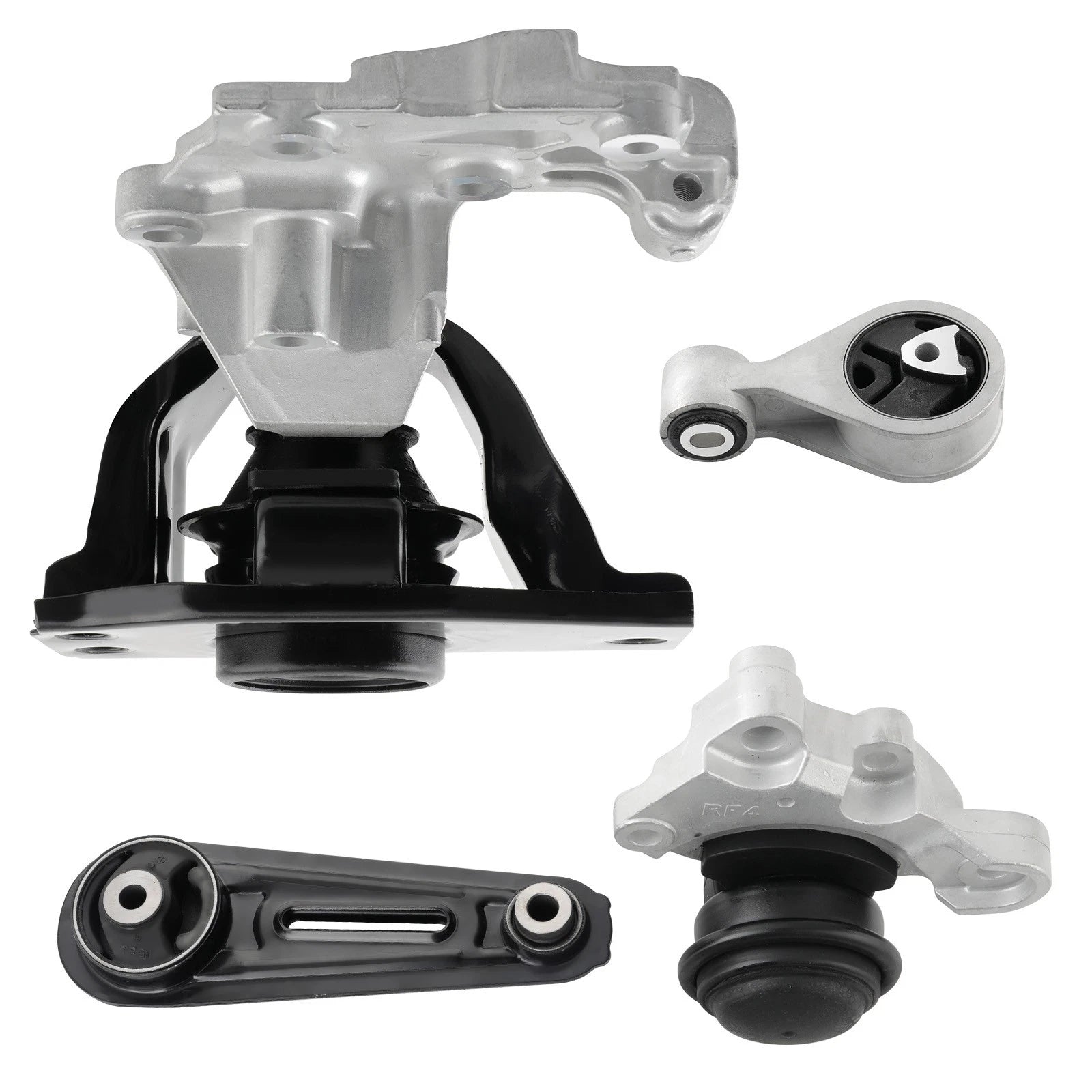 Set of 4 Engine Motor & Trans Mounts for Nissan Rogue 2.5L L4 (2008–2013) 11220ET81B