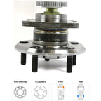 Wheel Hubs for Hyundai XG350 (2002–2005) Rear Left Right with Bearing & ABS