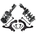 10PC Front Struts Control Arms Sway Bar Tie Rod for Hyundai Santa Fe (2007–2009)