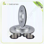 Rear Brake Rotors and Ceramic Pads for Chrysler Town & Country, Dodge Journey
