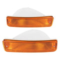 1 Pair Turn Signal Light Yellow Lens for Toyota Pick-Up Truck (1989–1995)