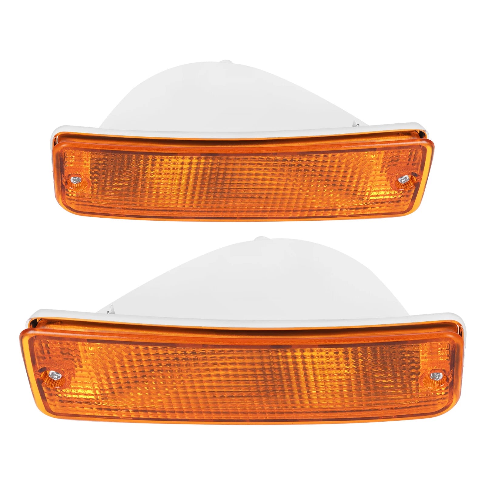 1 Pair Turn Signal Light Yellow Lens for Toyota Pick-Up Truck (1989–1995)