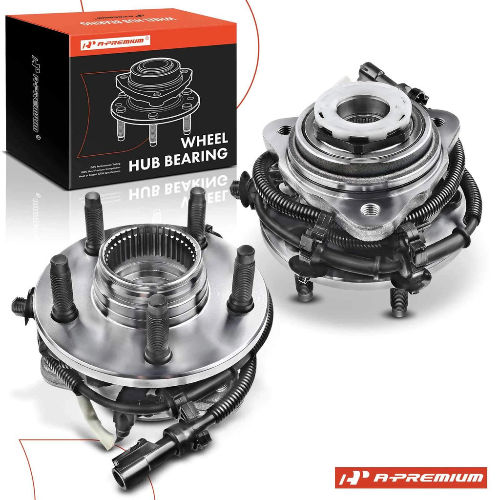 2X Front Wheel Hub & Bearing Assembly for Ford Ranger Mazda B4000 (1998–2011)