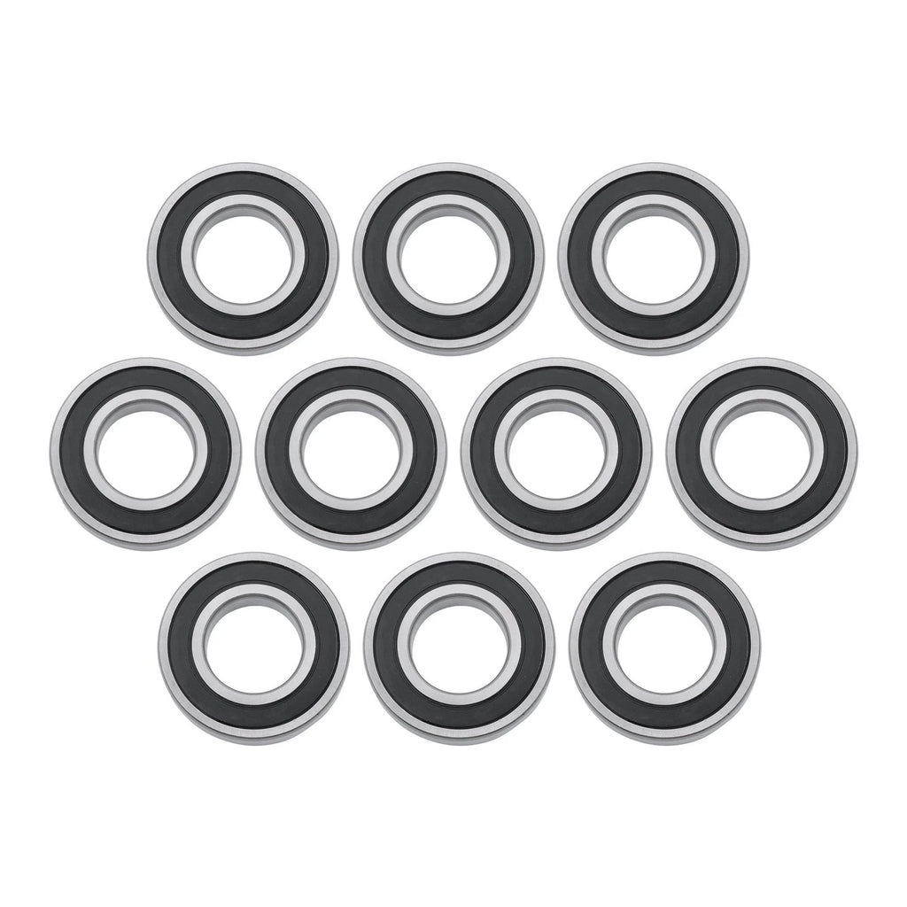 Set of 10 Deep Groove Ball Bearings 40mm x 80mm x 18mm Rubber Sealed
