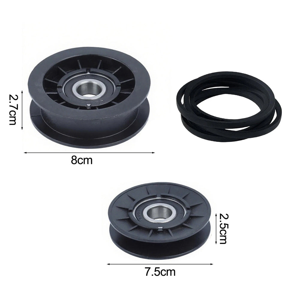 Lawn Mower V Type Idler and Belt Replacement Kit for GX20286 GX20287