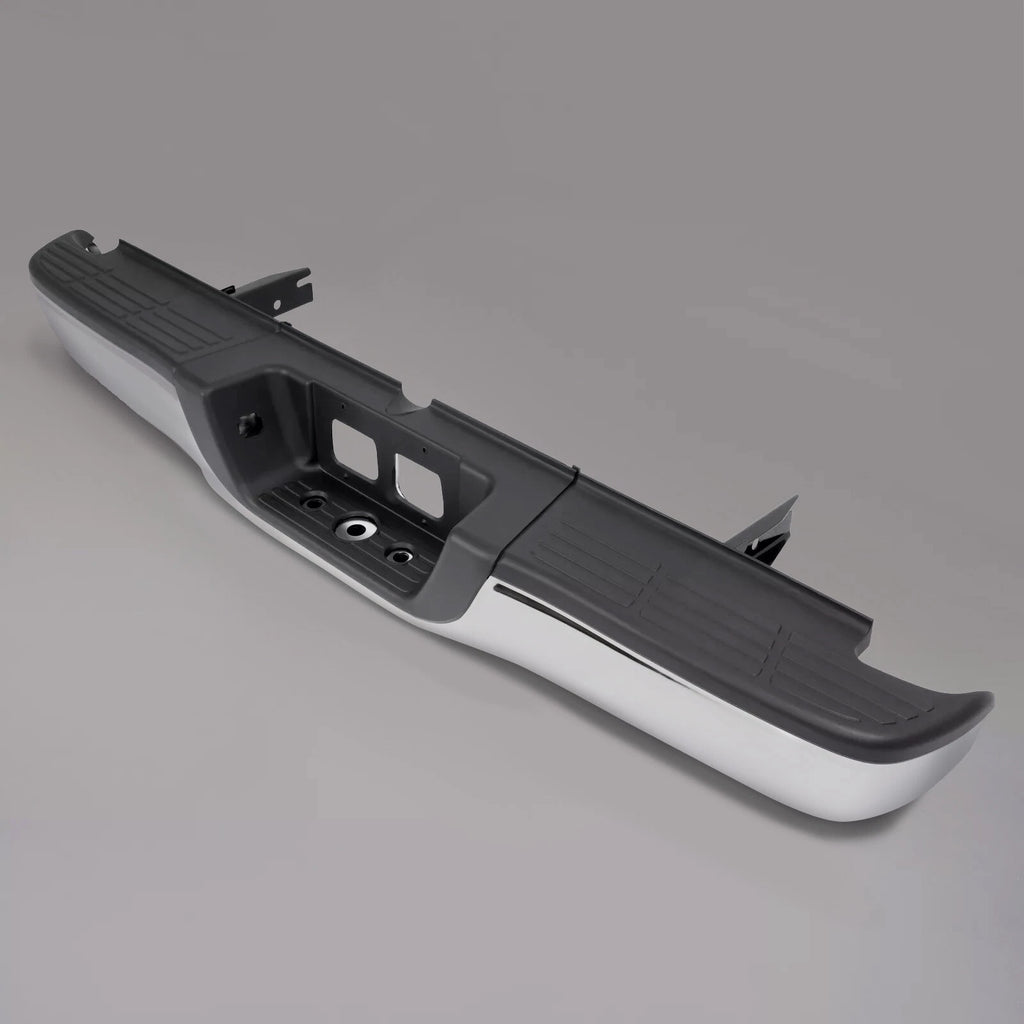 Chrome Steel Rear Step Bumper Assembly for Toyota Tundra (2000–2006)