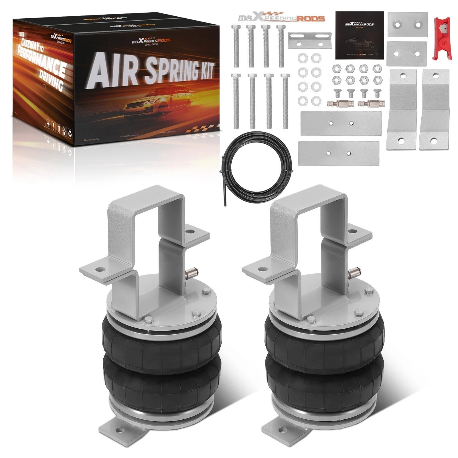 Air Helper Spring Bag Kit 5600lbs for Mercedes-Benz Sprinter 2500 (2010–2019)