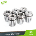 Set of 6 ER32 Spring Collets for CNC Milling Lathe (Compatible with Various Models)