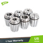 Set of 6 ER32 Spring Collets for CNC Milling Lathe (Compatible with Various Models)