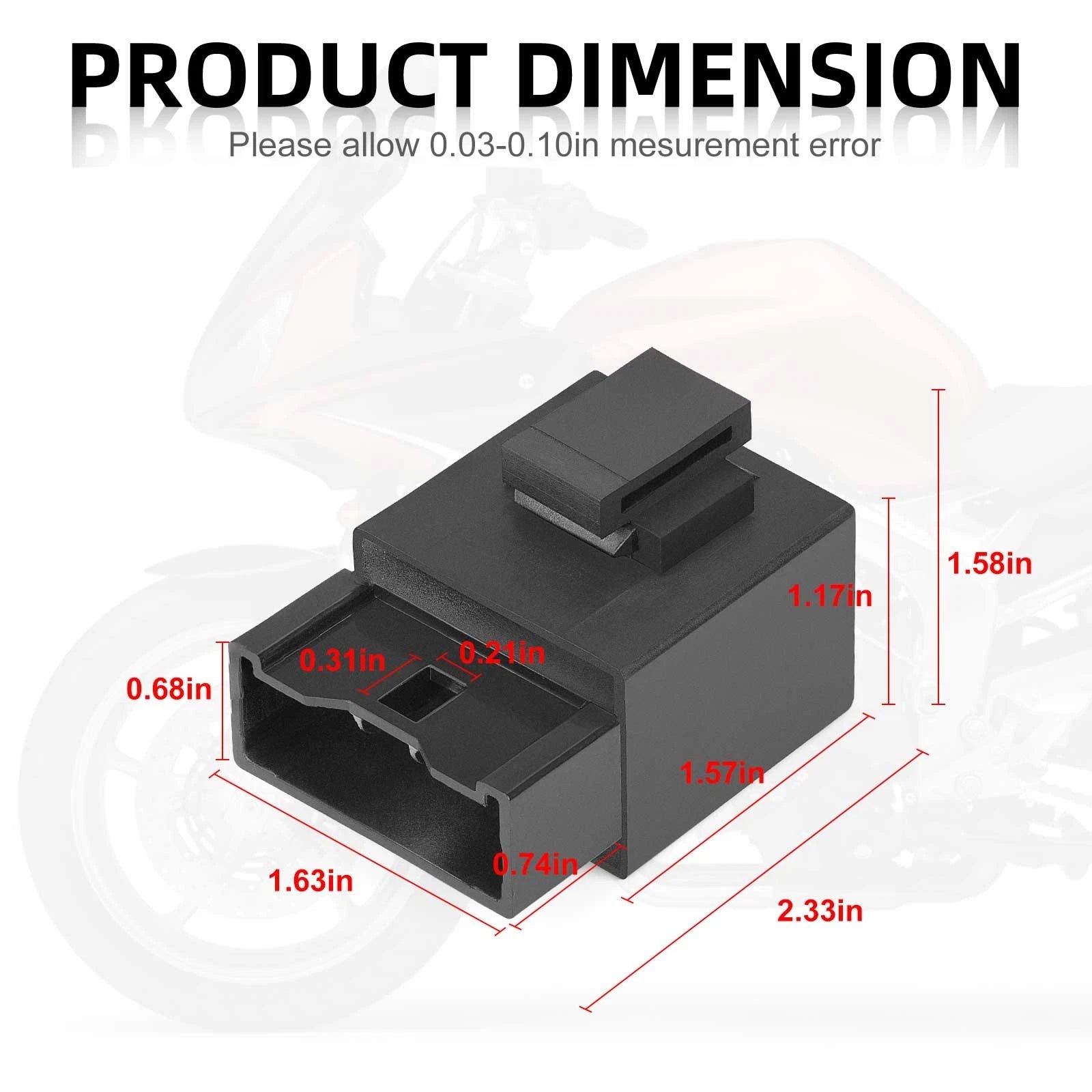 Fuel Pump Relay 5VK-81950-30-00 for Yamaha XV1900/XVS950 (2006–2021)