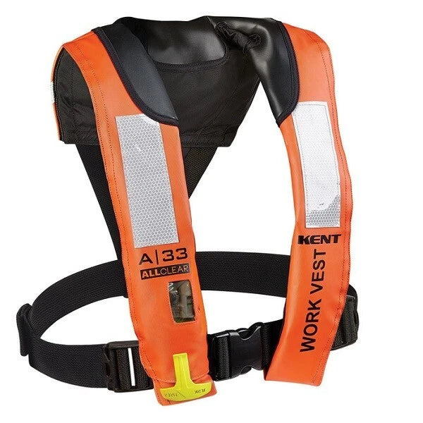 Kent All Clear A-33 Automatic Inflatable Life Jacket | 134402-200-004-21