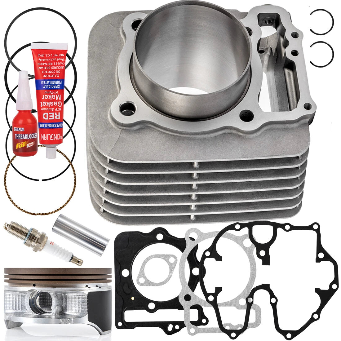 Top End Cylinder Piston Gasket Kit for Honda TRX400EX (1999–2008) 89mm
