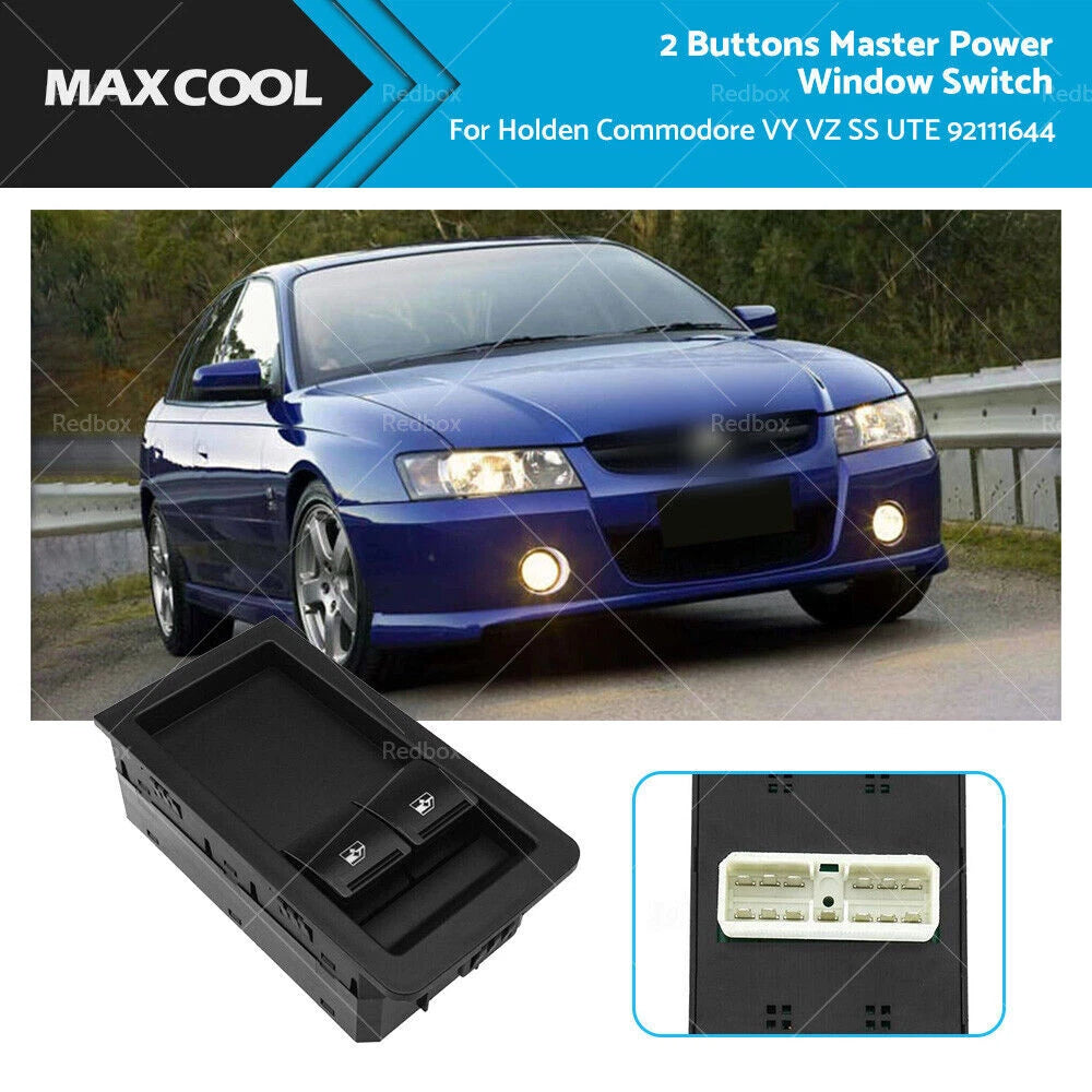2X Master Power Window Switch for Holden Commodore VY VZ SS UTE (2002–2007)