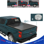 6 FT Soft Lock Tri-Fold Tonneau Cover for Ford Ranger (2019–2021)