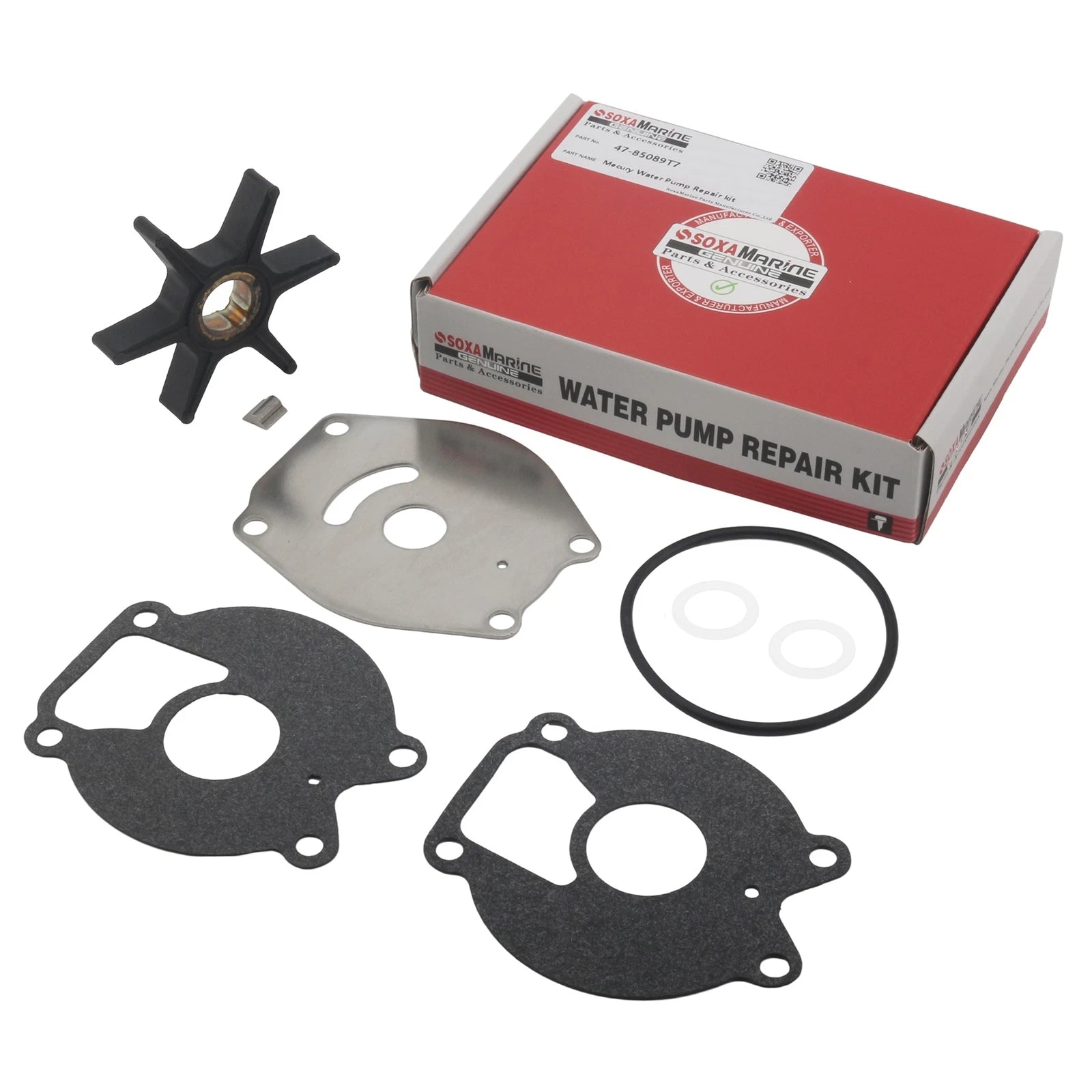 Outboard Water Pump Repair Kit for Mercury Mariner 15-25 HP