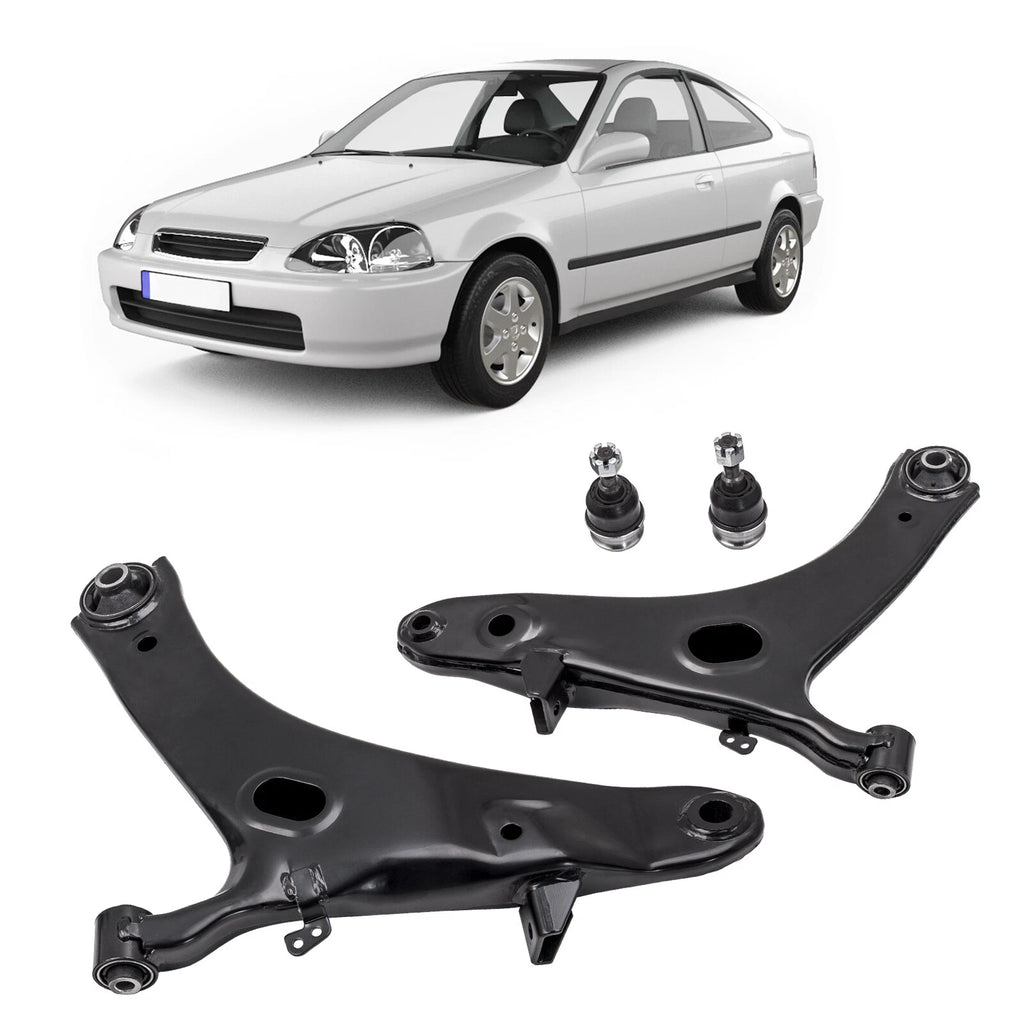 2X Front Lower Control Arms with Ball Joint for Subaru Impreza WRX (2011–2014)