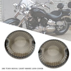 Turn Signal Light Lens Cover for Yamaha V Star 650 1100 Vmax 1200/1700 (Smoke)