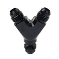 AN8 Y Fuel Block Flare Union Fitting Adapter Coupler for Universal