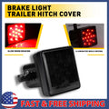 15 LED Smoke Brake Light Cover for Trailer Hitch