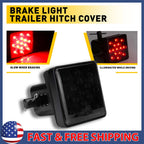 15 LED Smoke Brake Light Cover for Trailer Hitch