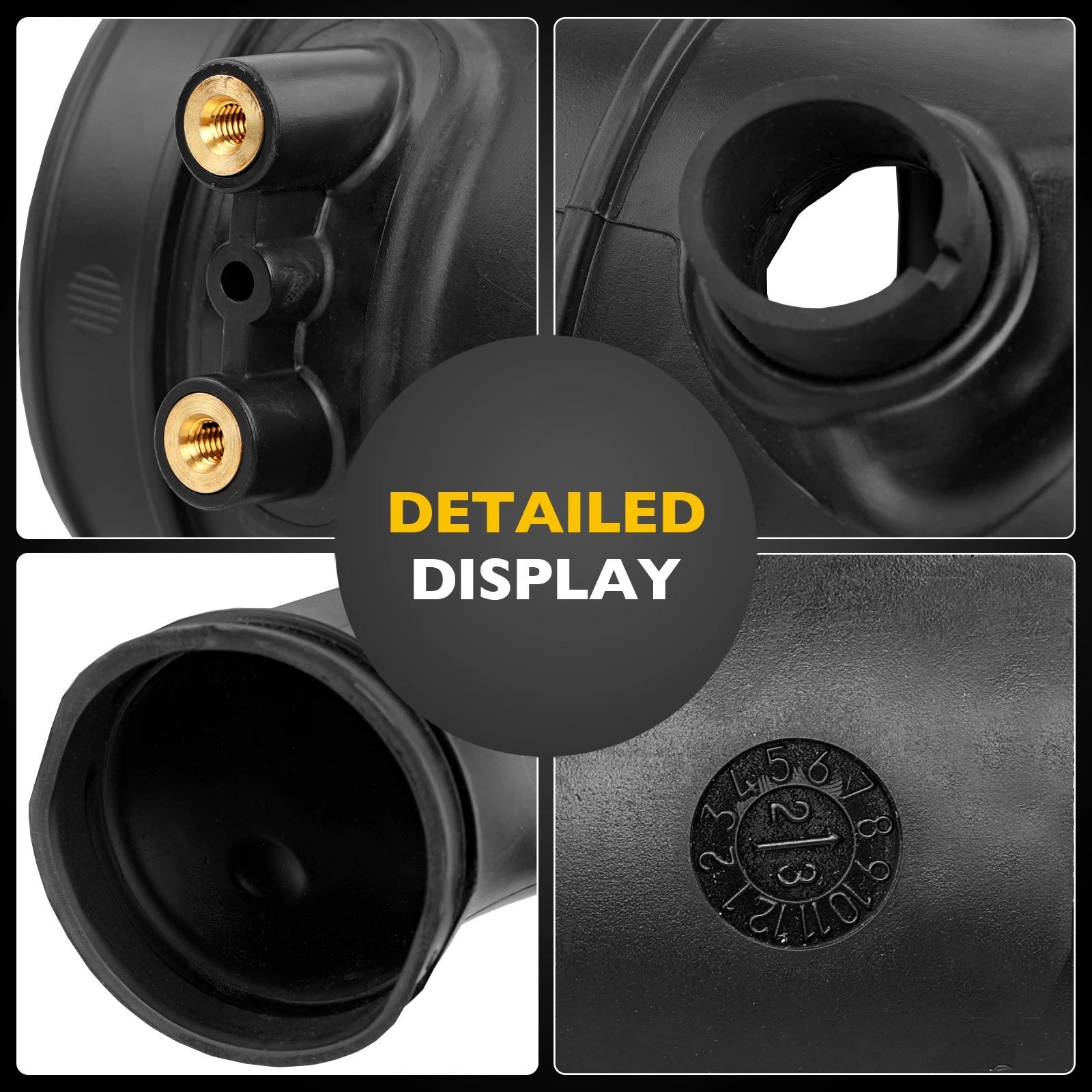 Engine Air Cleaner Inlet Duct Hose for F250 F350 F450 F550 E350 E450 (2003–2007)