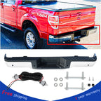 Chrome Rear Step Bumper Assembly for Ford F-150 (2009–2014)