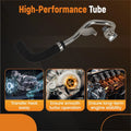Turbo Coolant Hose Line for BMW 550i X5 4.4L (2009–2013) Stainless Steel