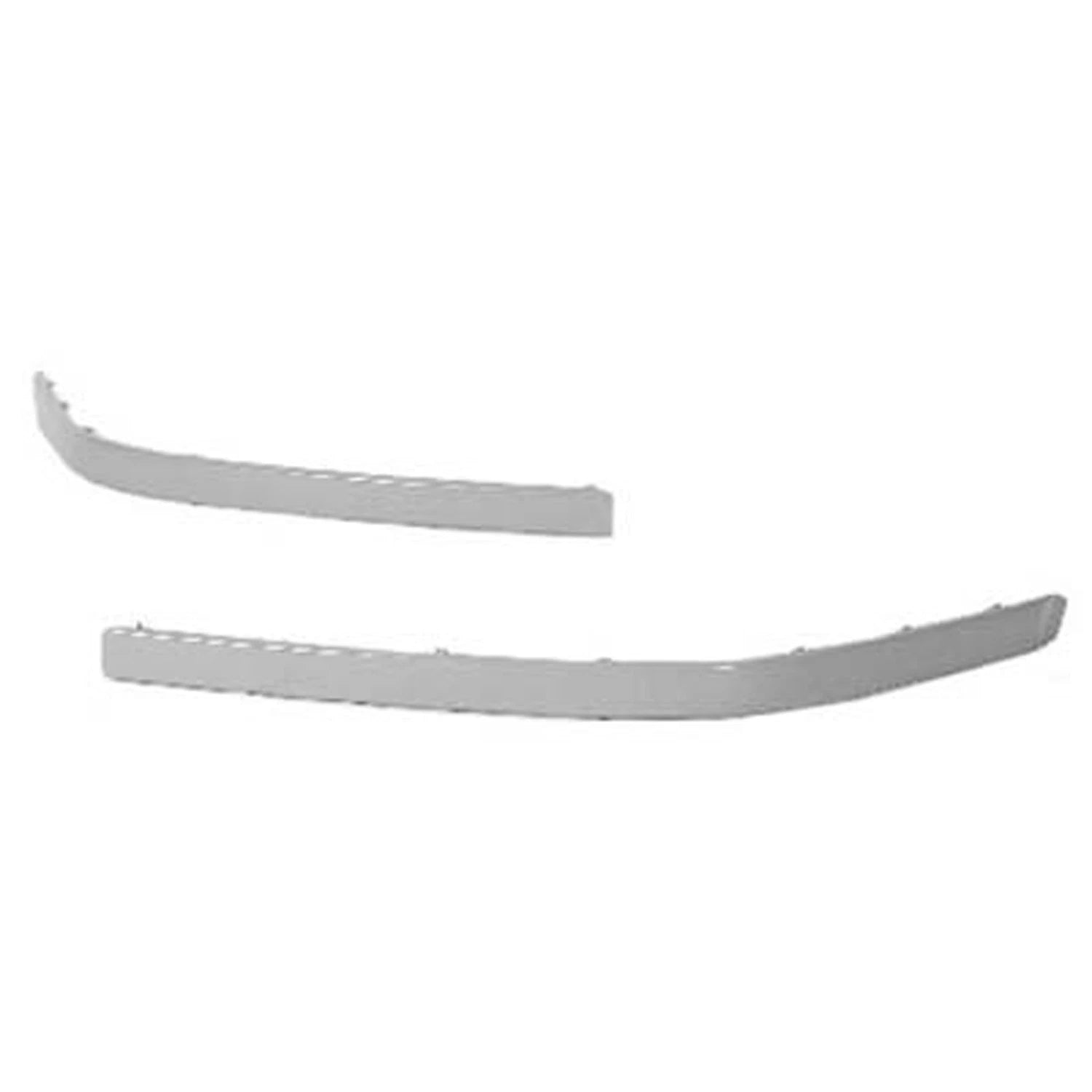 Replacement Black Primed Driver Front Outer Upper Bumper Impact Strip/Molding