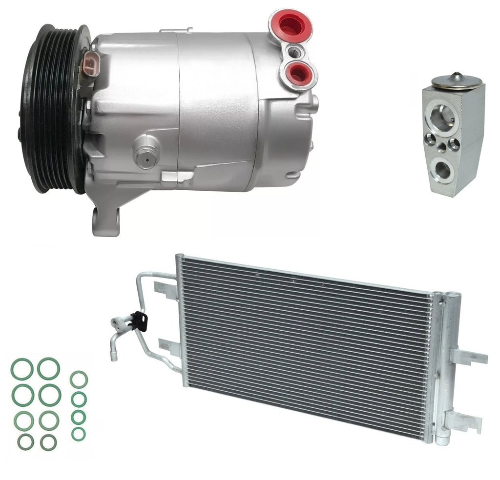 AC Compressor Kit With Condenser for Buick LaCrosse 2008–2009