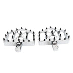 Wide Foot Pegs MX Style Floorboard for Harley Touring Softail Dyna