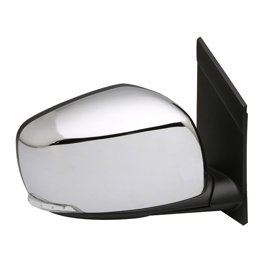 Replacement Chrome Passenger Side Door Mirror (See compatibility Chart)