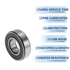 Deep Groove Ball Bearing 6004VV for Various Applications (20x42x12mm)