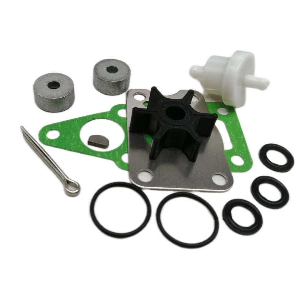 Outboard Maintenance Kit for Suzuki 4 Stroke 4HP 5HP 6HP (17400-91830, 15410-98500)