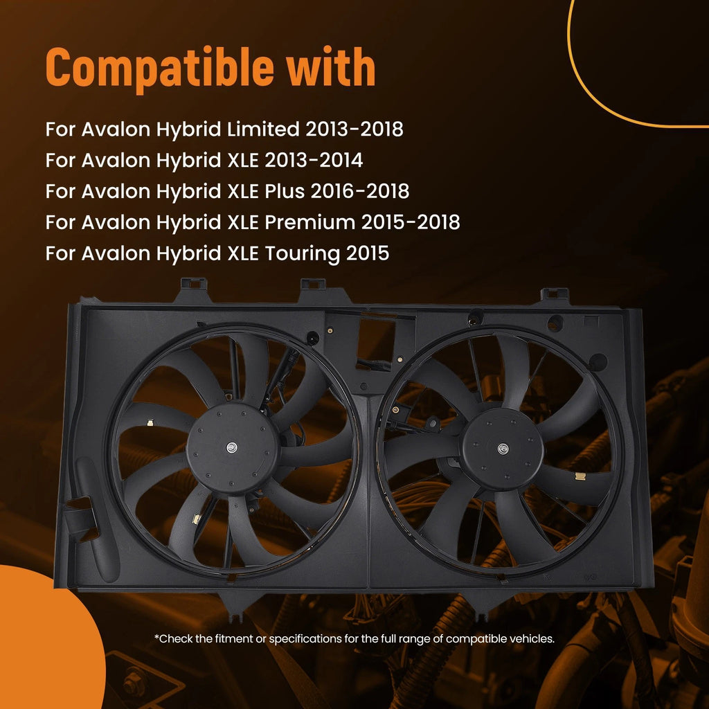 Engine Radiator Cooling Fan for Toyota Avalon/Camry Hybrid (2012–2018) 163630A150