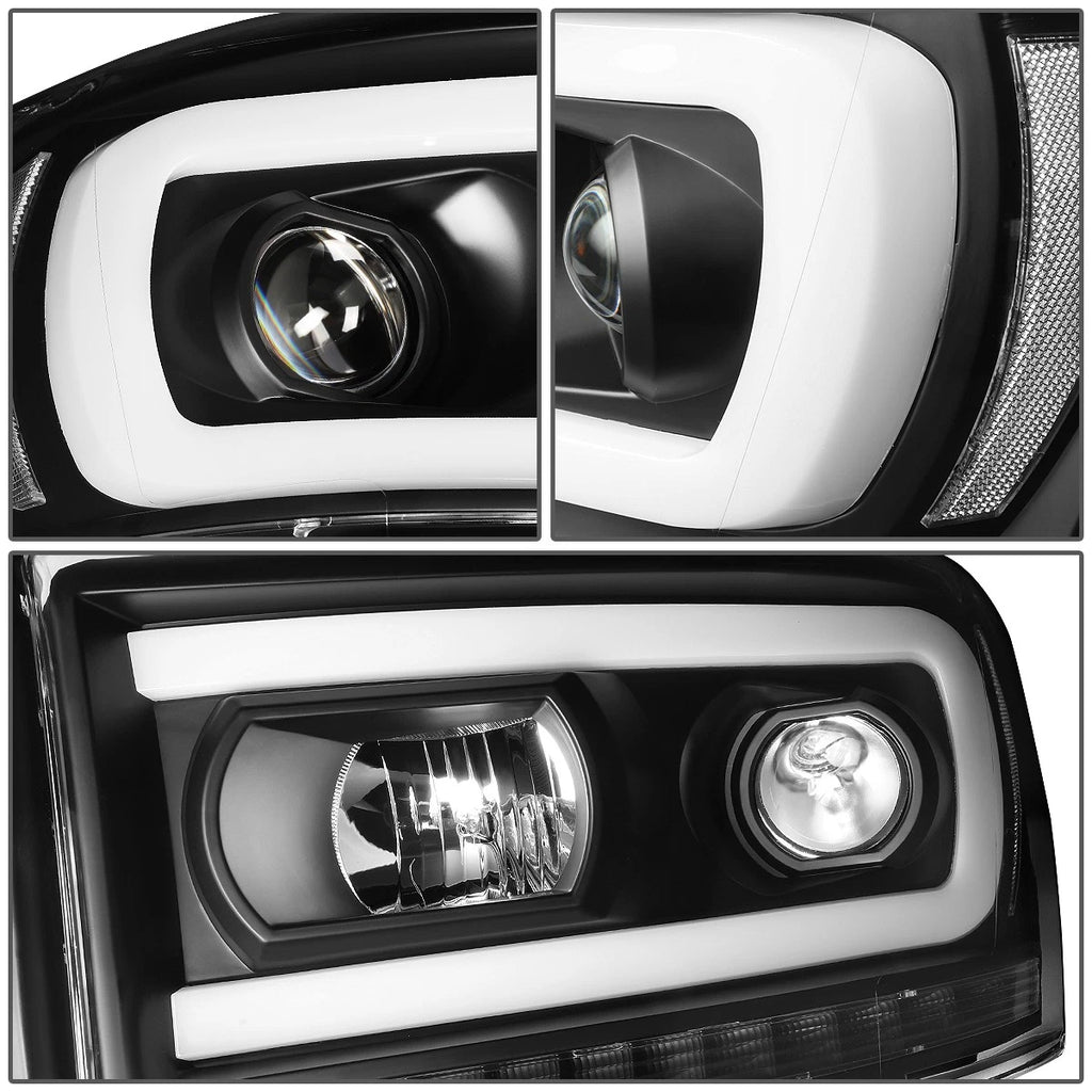 LED Sequential Projector Headlights for Dodge Ram (2006–2009)