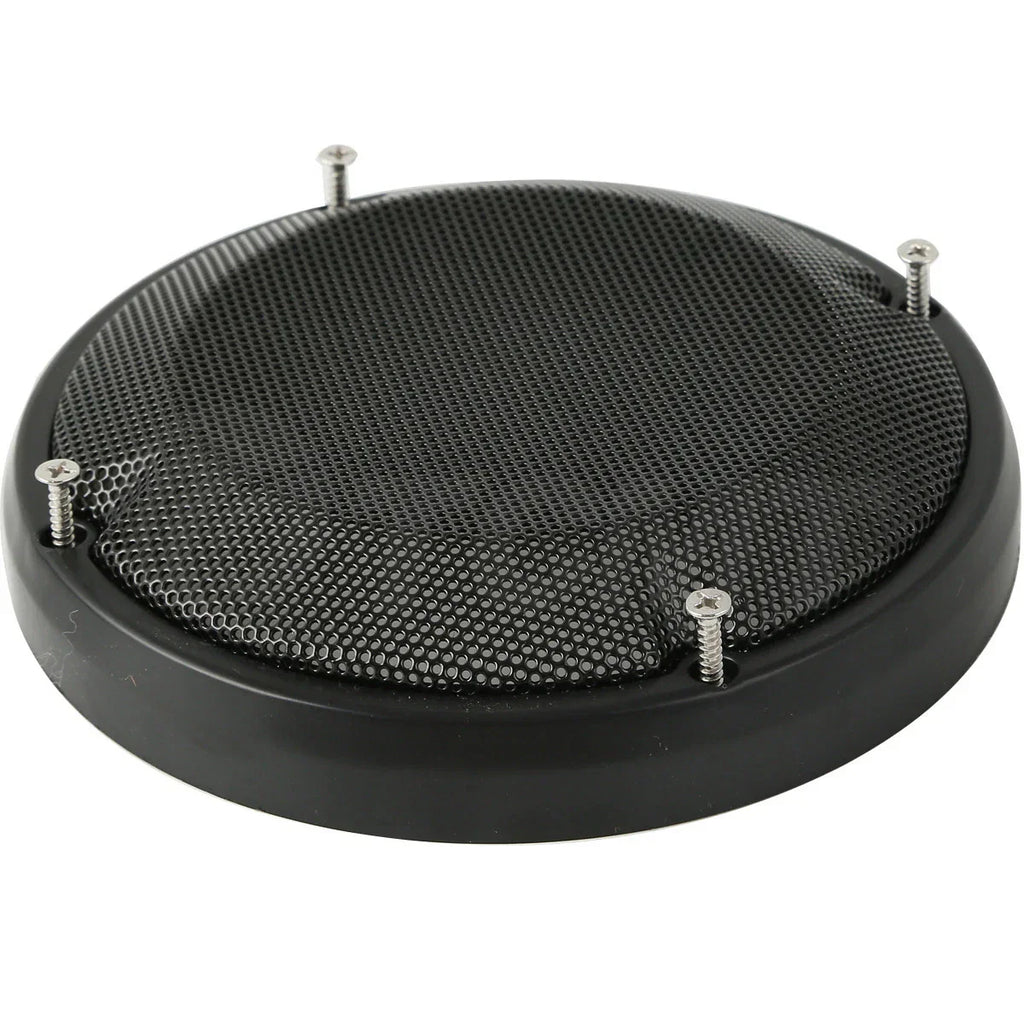 6.5" Saddlebag Lid Speaker Grills Screws for Harley Road Glide (1983-2024)
