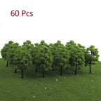Plastic Railway Replacement Roadway for Trees Model