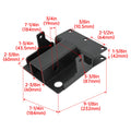 2" Receiver Rear Trailer Hitch Mount Bracket for Kawasaki Mule 600/610/SX (2007–2023)