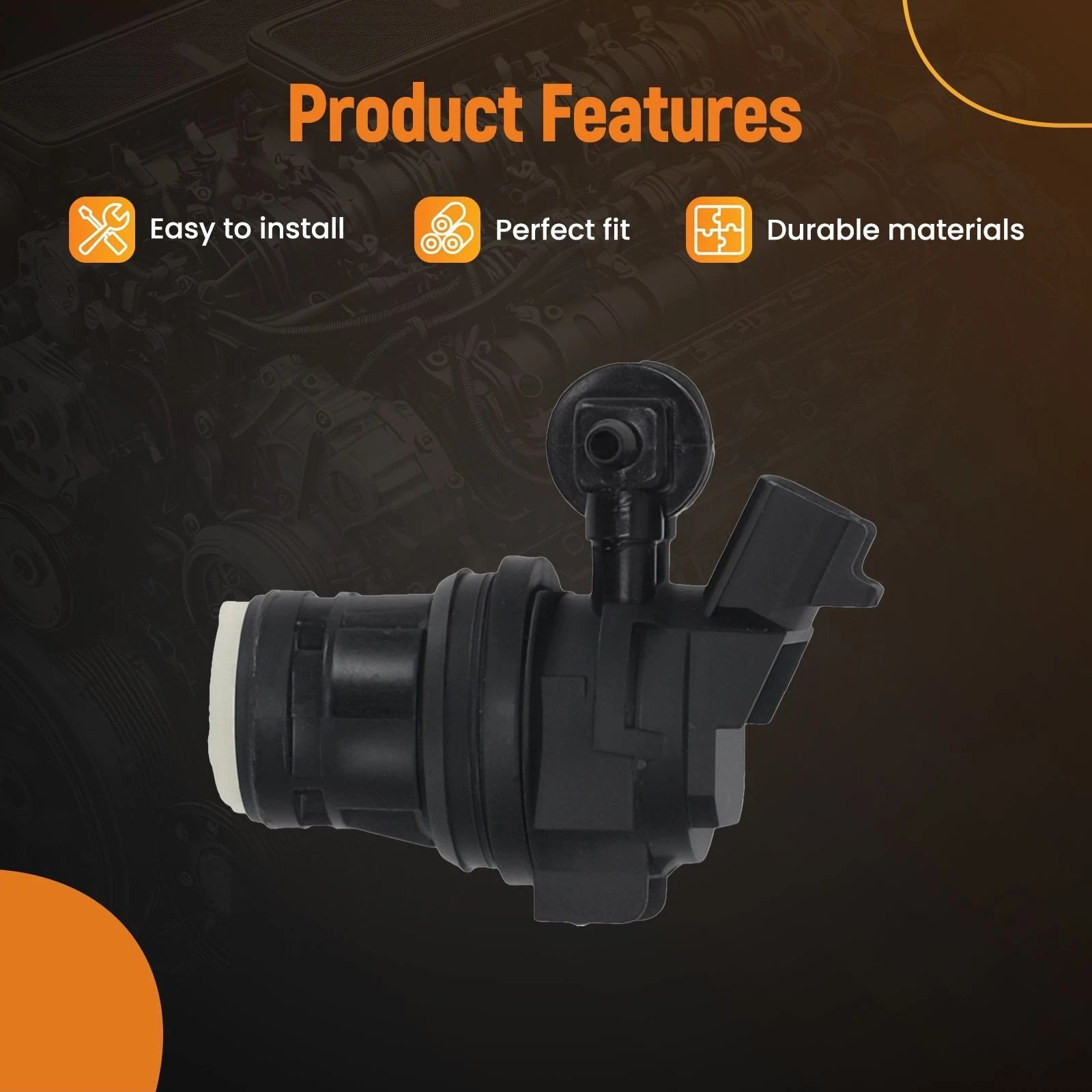 Windshield Washer Pump for Honda Odyssey CR-V (2007–2016)