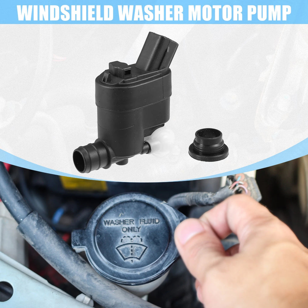 Set of 2 Windshield Washer Motor Pumps for Hyundai Elantra GT (2018–2020)