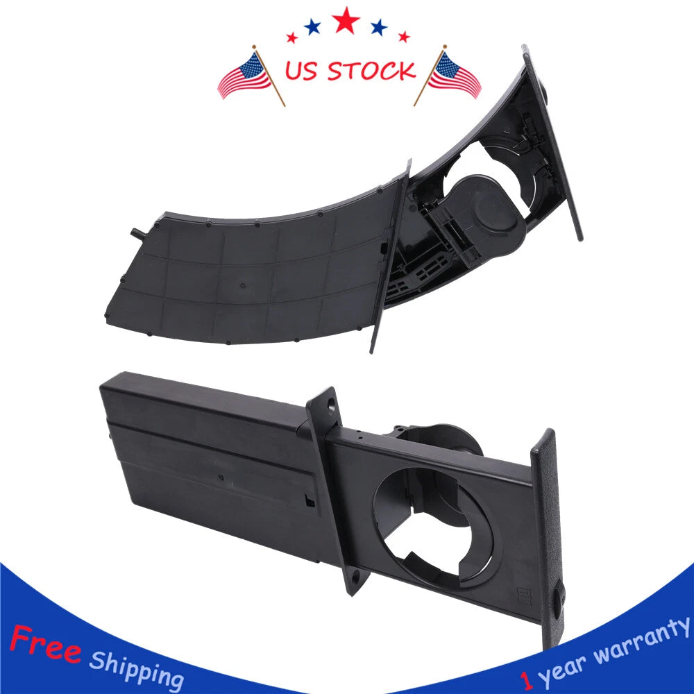 Set of 2 Cup Holders for BMW 525i 528i 530i 535i 545i 550i M5 (2004–2010)