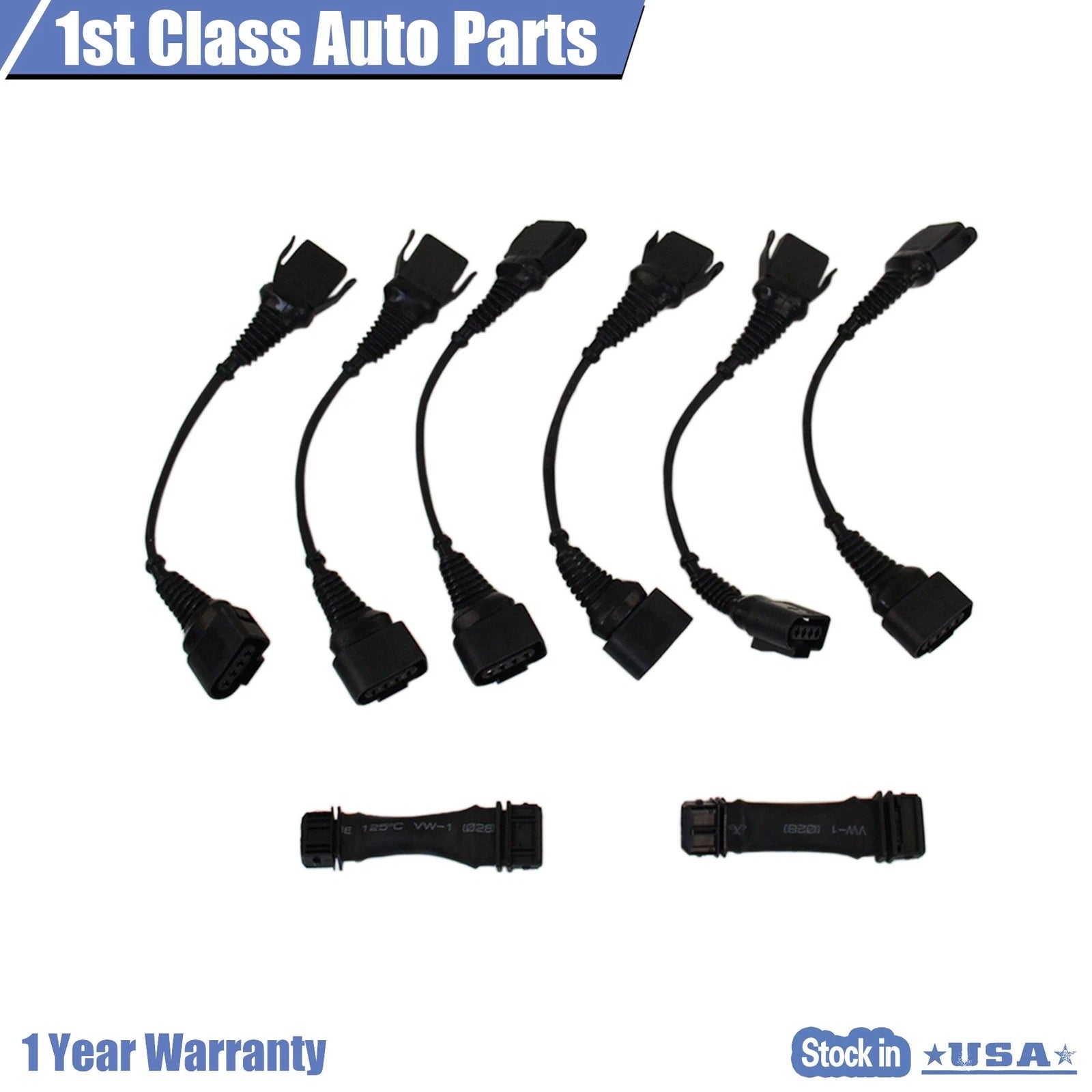 Set of 6 FSI Coil Conversion Harnesses for Audi B5 (1996-2001)