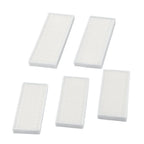 Set of 5 Filters for Vacuum Cleaner Replacement