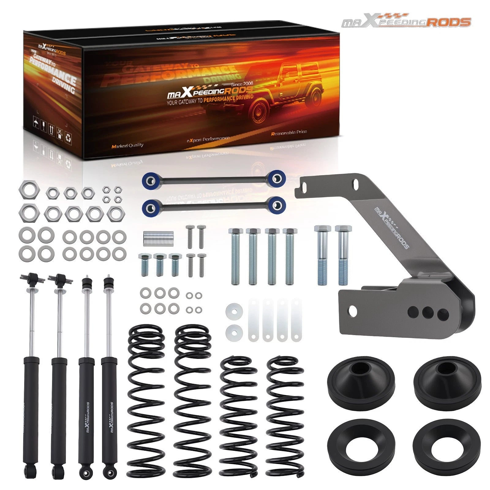3.25" Lift Leveling Kit for Jeep Wrangler JK (2007–2018) 2WD/4WD Spacer