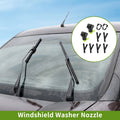 Windshield Washer Nozzle w/ Hose Connector for Dodge (No. 55157319AA)