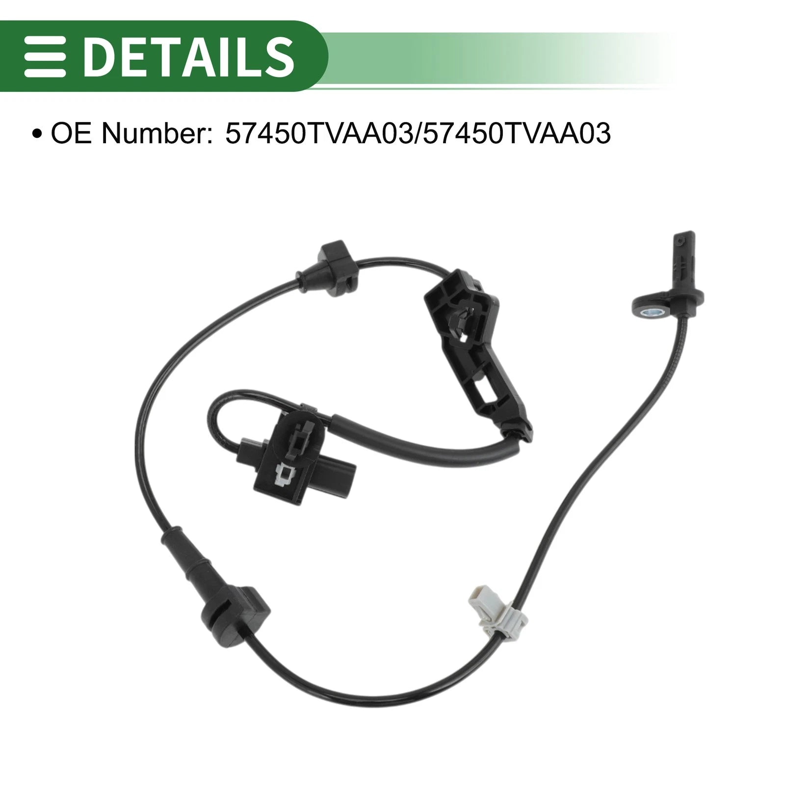 ABS Wheel Speed Sensor No. 57450TVAA03 for Honda Accord (2018–2021)