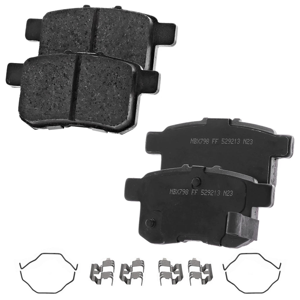 Brake Disc Rotors and Pads Kit for Honda Accord (2015–2017)