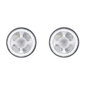 LED Headlights Pair Dual Function Halo for Ford Ranger (2011–2018)