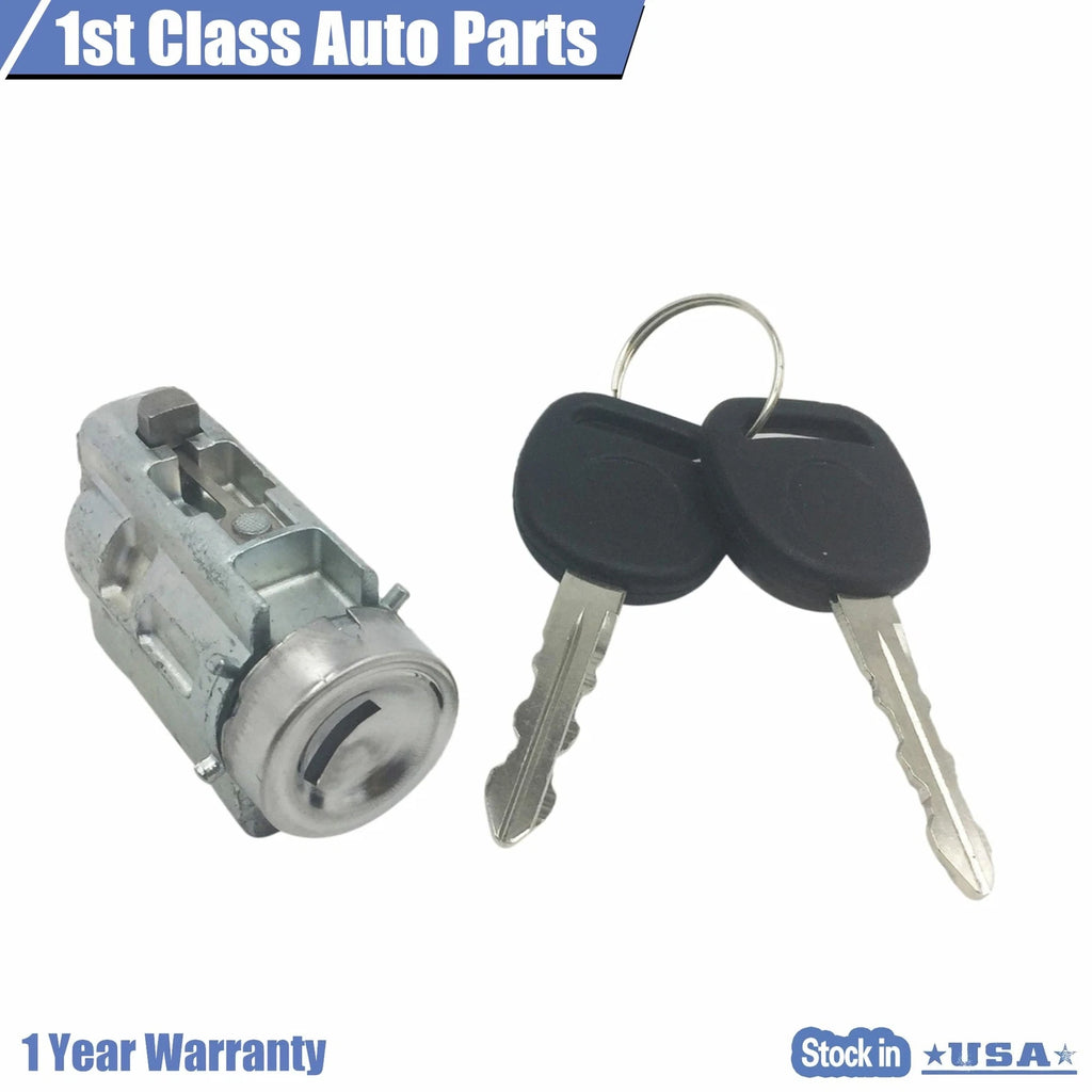 Ignition Lock Cylinder & Keys for Chevy Impala Pontiac Grand Am (1994–2005)