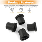 4X A-Arm Bushing Isolators M158746 for John Deere Gator 625i 825i 5E 6E 6D